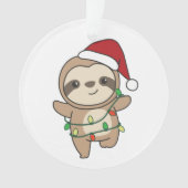 Sloth Christmas Winter Animaux Slots (devant)