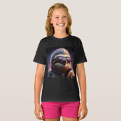 Sloth Cyberpunk T-shirt (Voorkant volledig)