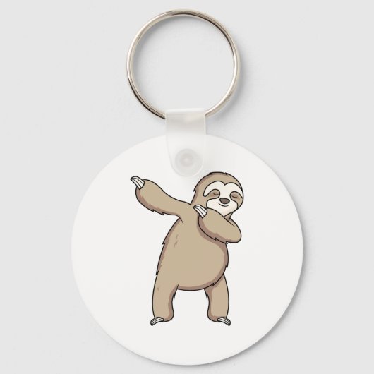 Sloth Dab Sleutelhanger (Voorkant)