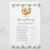 Sloth Dieren Baby shower Wat draagt mama (Voorkant / Achterkant)