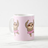 Sloth Doing Ballet Mug (Devant gauche)
