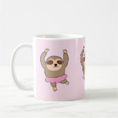 Sloth Doing Ballet Mug (Gauche)