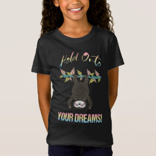 Sloth Dream Catcher: "Hou je vast aan je dromen" m T-shirt