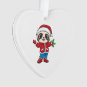 Sloth en dessin portant Noël (devant)
