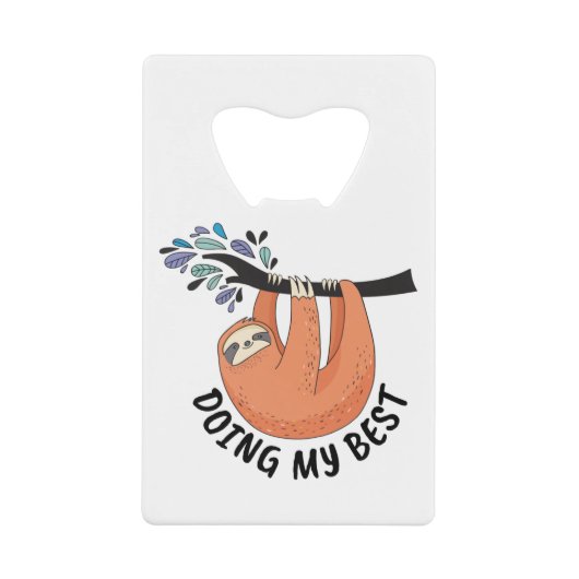 Sloth faisant de mon mieux (Devant)