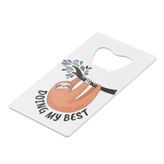 Sloth faisant de mon mieux (Dos Angle)