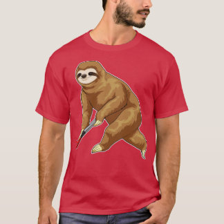 Sloth Field hockey stick T-shirt