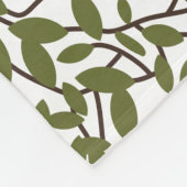 Sloth Greenery Fleece Blanket (Hoek)