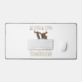 Sloth gym Nous entrainons dur Demain (Clavier et souris)