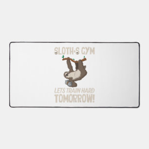 Sloth gym Nous entrainons dur Demain