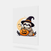 Sloth Halloween Motif Cute Classic T-Shirt (Angle)