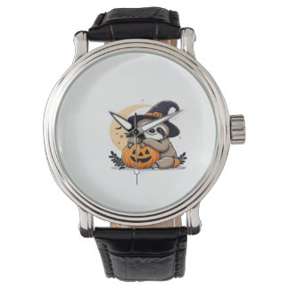 Sloth Halloween Motif Cute Classic T-Shirt Horloge