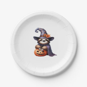 Sloth Halloween Pirate Kinder Vrouwen Mannen Sloth Papieren Bordje