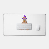 Sloth Halloween Premium T-Shirt Bureaumat (Keyboard & Muis)