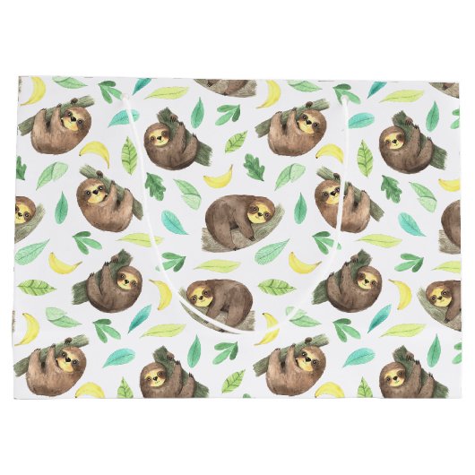 Sloth Hang In There Cadeau Sac (Dos)