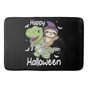 Sloth Happy Halloween T-rex Mummy Costume Badmat