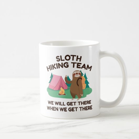 Sloth Hiking Team Koffiemok (Rechts)