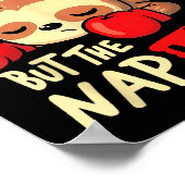 Sloth I Fought The Nap But The Nap Won Poster (Hoek)