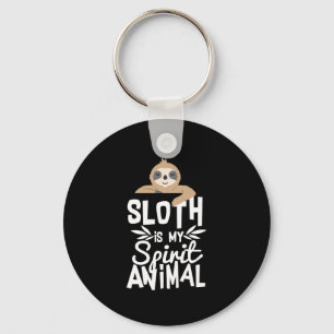 Sloth is m'n dunne diertje grappige Sleutelhanger