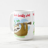 Sloth : La Mug De Café De Péché La Plus Casse (Devant gauche)