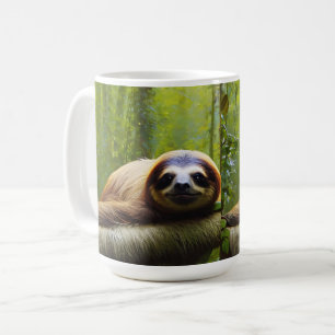 Sloth Lazy Afnoon, Café Mug