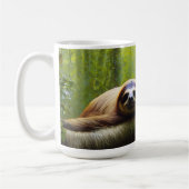 Sloth Lazy Afnoon, Café Mug (Gauche)