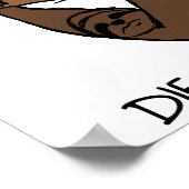 Sloth Live Slow Funny Poster (Coin)