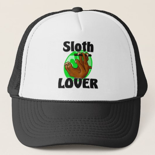 Sloth Lover Trucker Pet (Voorkant)