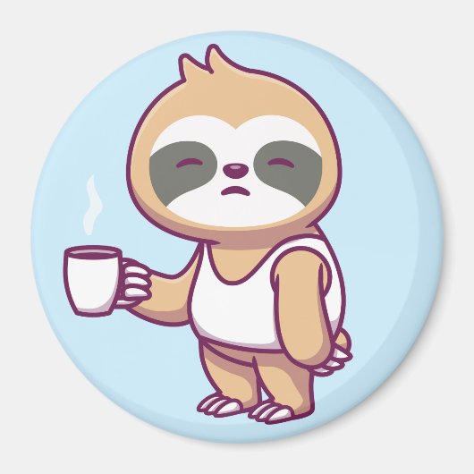 Sloth Magnet Magneet (Voorkant)