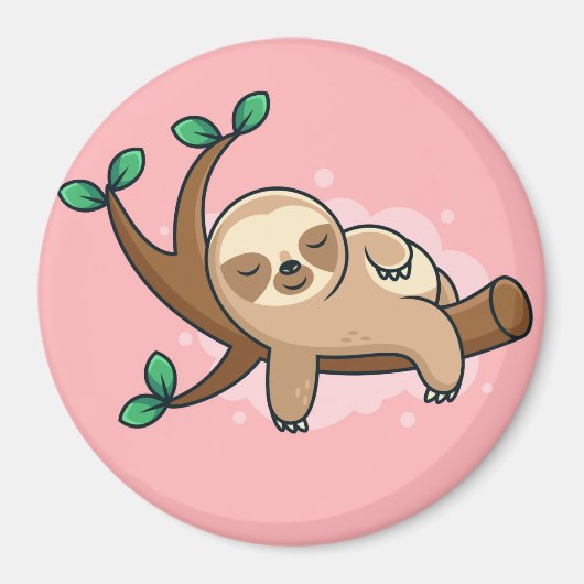 Sloth Magnet Magneet (Voorkant)