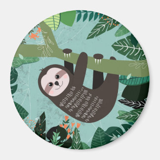 Sloth Magnet Magneet