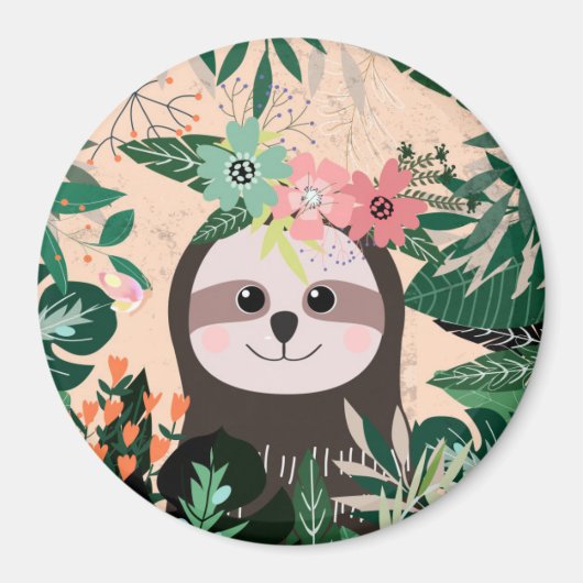 Sloth Magnet Magneet (Voorkant)