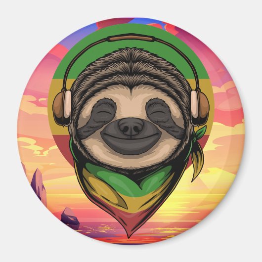 Sloth Magnet Magneet (Voorkant)