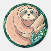Sloth Magnet Magneet (Voorkant)