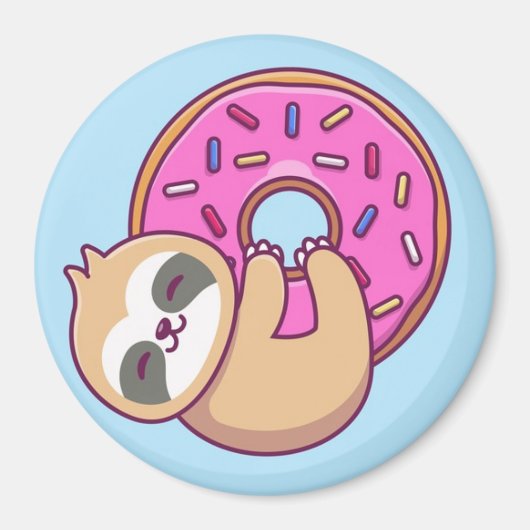 Sloth Magnet Magneet (Voorkant)