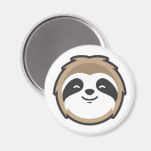 Sloth Mascot Magneet (Voorkant / Achterkant)