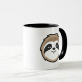 Sloth Mascot Mok (Voorkant rechts)