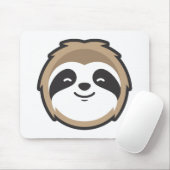 Sloth Mascot Muismat (Met muis)