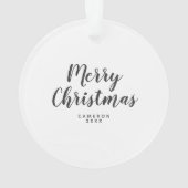 Sloth Mascot Ornament (achterkant)