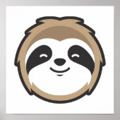 Sloth Mascot Poster (Voorkant)