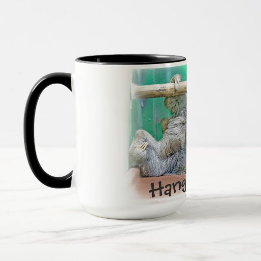 Sloth Mug - Hang In There! (Gauche)