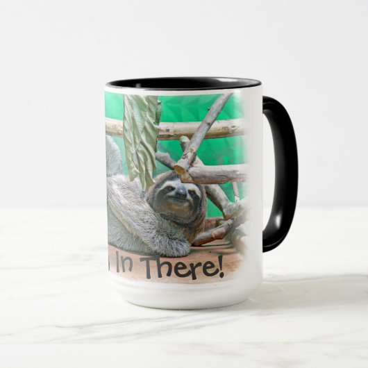 Sloth Mug - Hang In There! (Devant droit)