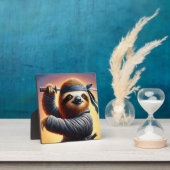 Sloth Ninja Fotoplaat (Insitu)
