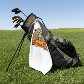 Sloth-o-ween Classic T-shirt Golfhanddoek (Groen)