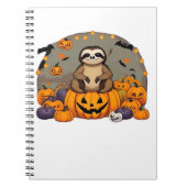 Sloth-o-ween Classic T-shirt Notitieboek (Voorkant)