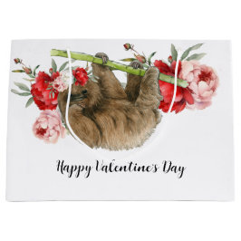 Sloth on Valentine's Day  Groot Cadeauzakje