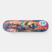 Sloth on Wheels Edition 1 Skateboard (Horizontaal)
