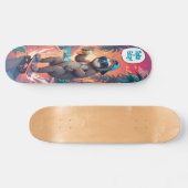 Sloth on Wheels Edition 1 Skateboard (Horizontaal)