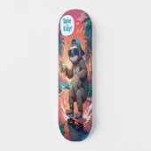 Sloth on Wheels Edition 1 Skateboard (Voorkant)