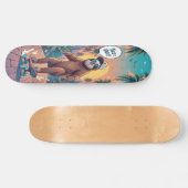 Sloth on Wheels Edition 4 Skateboard (Horizontaal)